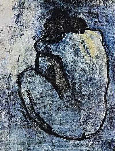 Blue Nude Pablo Picasso